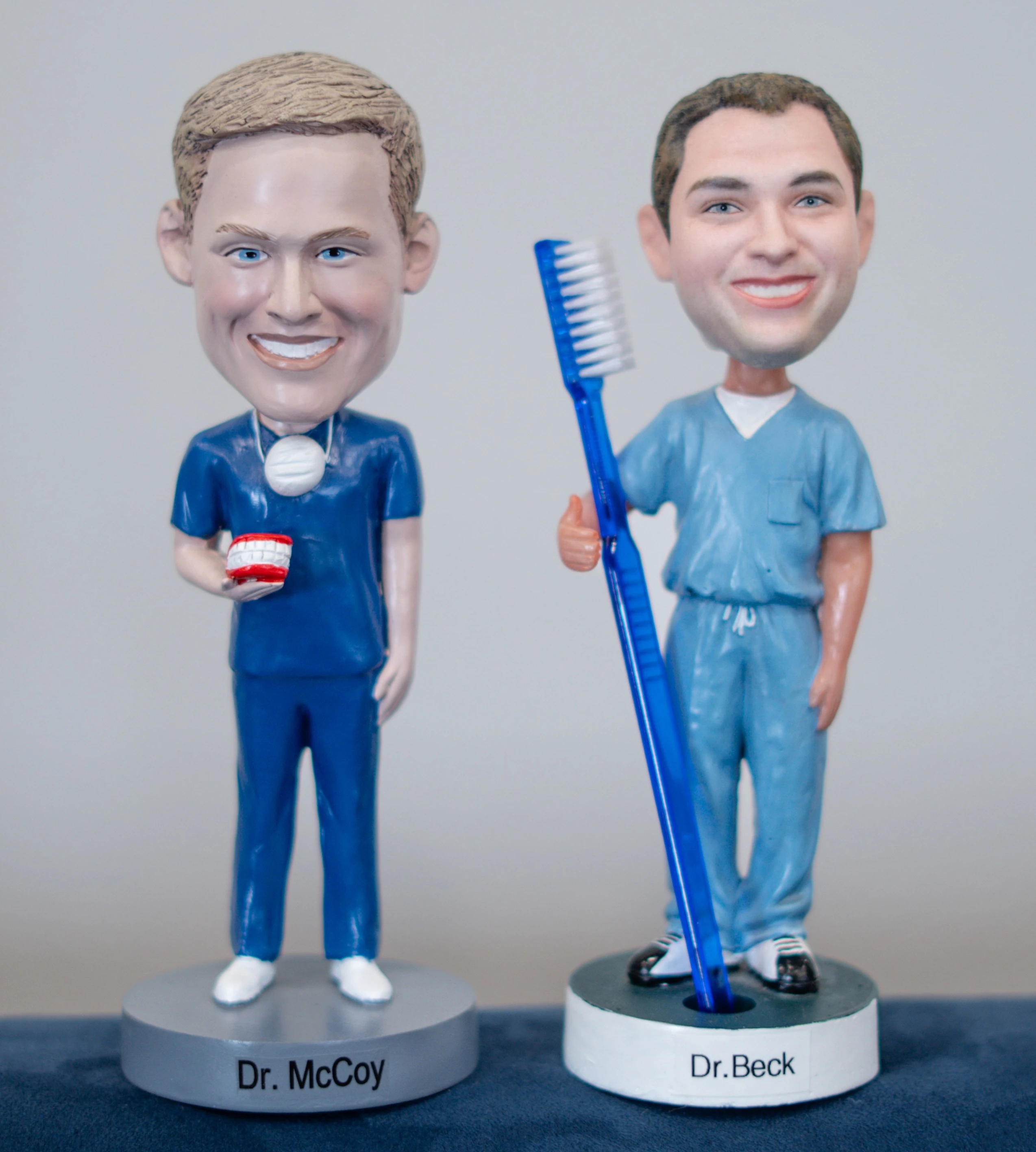 Dr.Beck and Dr.McCoy BobbleHeads